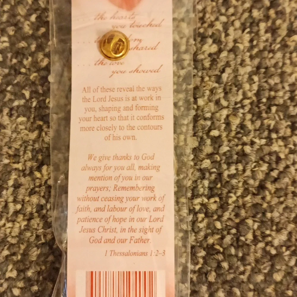 Religious keychain Serving with a heart like Jesus